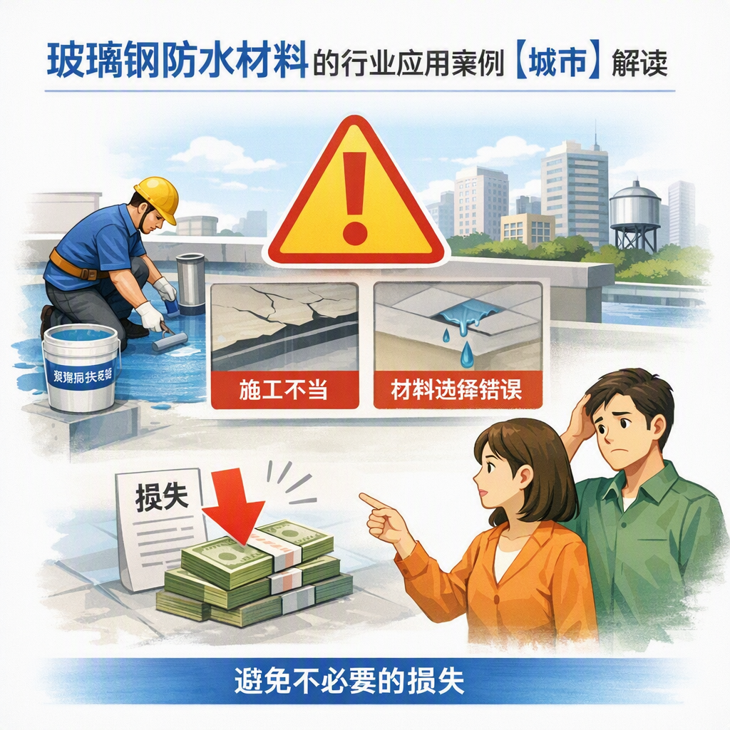 玻璃钢防水材料的行业应用案例，保山解读