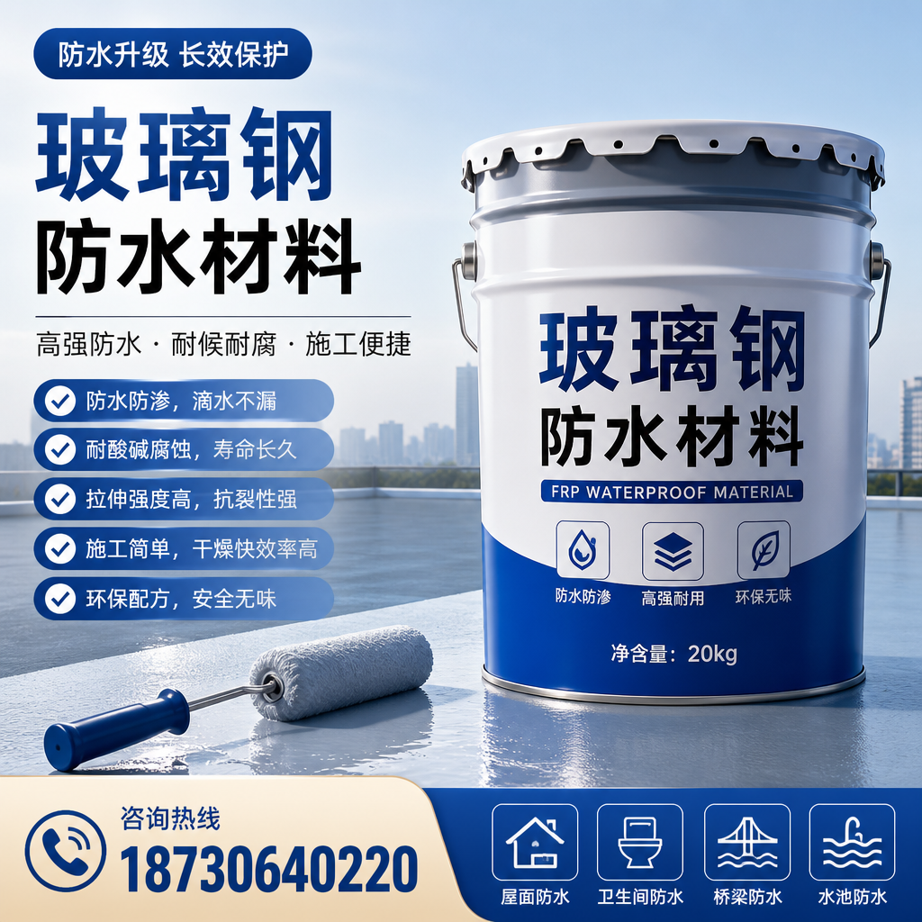 专家解析：玻璃钢防水材料的市场前景分析在 保山