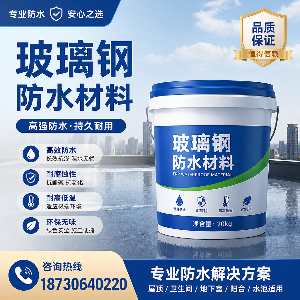 了解玻璃钢防水材料的市场趋势,保山 企业不可不知